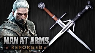 Witcher 3 Silver amp Steel Swords  MAN AT ARMS REFORGED [upl. by Trager]