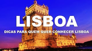 Lisboa Ep1  Dicas para quem quer conhecer Lisboa  Portugal [upl. by Anitnatsnok]