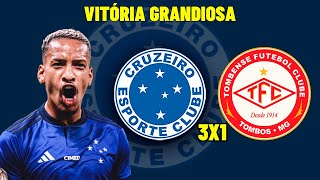 CRUZEIRO ESTÃ NA FINAL DO MINEIRO  CRUZEIRO 3X1 TOMBENSE [upl. by Uhsoj599]