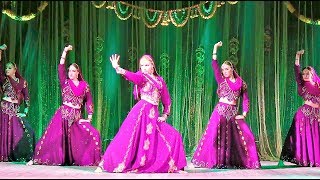 Chal Chaya Indian Dance Group Mayuri Russia [upl. by Stanislas974]