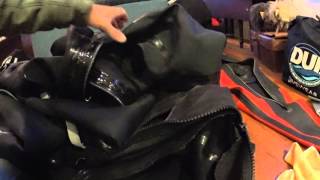 HOW TO  DUI DRYSUIT ZIPPER REPLACEMENT  PART 2 [upl. by Tobit]