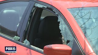 Cars stolen vandalized at Glenbrook Apartments  FOX6 News Milwaukee [upl. by Barn]