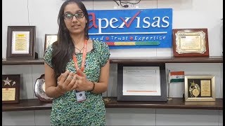 Apex Visas Complaints  Apex Visas reviews  Priyanka sharing her experience with Apex Visas [upl. by Adner]