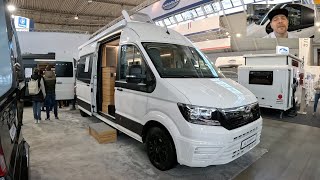 Affinity M Duo Motorhome RV Camper Van MAN TGE all new model 2023 walkaround  interior K828 [upl. by Lezned]