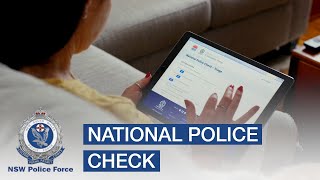 National Police Check  NSW Police Force [upl. by Ymmac]