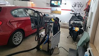 Curatare Injectie extractie Tapiterie Auto Interior Aspirator Aburi Bieffe CarWash 6bar Igienizare [upl. by Legnalos215]