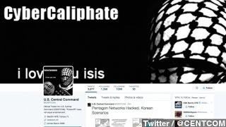 US CentComs Twitter YouTube Hacked By ISIS Supporters [upl. by Osnohpla]