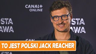 PROSTA SPRAWA Mateusz Damięcki o swojej tajemniczej roli w nowym serialu Canal  Wywiad [upl. by Anivlis]