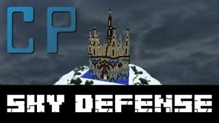 Minecraft Sky Defense  PvP Capture the Point Map [upl. by Sladen]