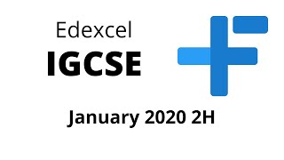 IGCSE Maths Edexcel January 2020 Paper 2 [upl. by Ingeberg]