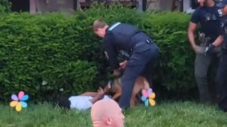 Canton PD Unleashes Dog on Handcuffed Defenseless Civilian [upl. by Otsenre]