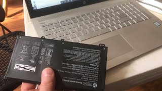 hp “pavilion” laptop BATTERY REPLACEMENT 1500 series 15 cc 15 ca 15 cs [upl. by Rafaelia492]