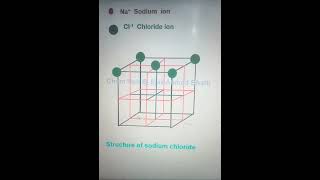 structure of sodium chloride [upl. by Ener]