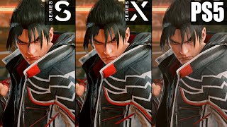 Tekken 8 Xbox Series S vs Series X vs PS5 Comparison [upl. by Krissy]