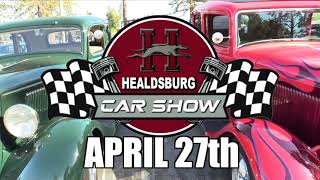 The Annual 2024 Healdsburg Car Show  April 27 2024 [upl. by Nuaj]