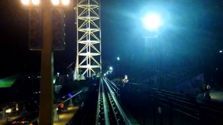 Top Thrill Dragster OnRide at Night  Cedar Point HD [upl. by Jedediah621]