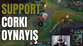 SUPPORT CORKI İNANILMAZ GÜÇLÜ OYUN SONUNDA TEK ATTIK [upl. by Aicekan]