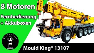 Lego® Technic ist tot es lebe die Technik  Mould King® 13107  Schwerlastkran Autokran [upl. by Wenz788]