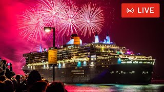 LIVE Fireworks  Mayflower Park 2024 at the Port of Southampton LIVE [upl. by Seraphine]