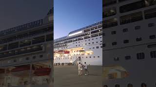 MSC SINFONIA MSC Cruises Brindisi msccruises [upl. by Gudren]