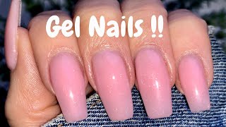 Gel Nail Extensions with Tips  Beginner Friendly Tutorial 🌸 [upl. by Filiano]