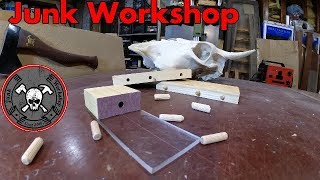 Diy Simpliest Doweling Jig Dima per spine in legno Spinatura Semplice Economica Fai Da Te [upl. by Nivlek246]