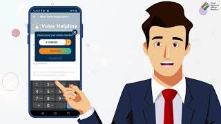 HOW TO REGISTER AS A VOTER THROUGH VOTER HELPLINE APP [upl. by Sheryle]