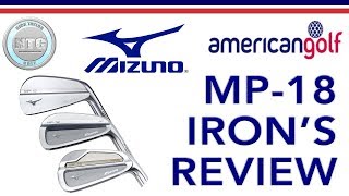 MP18 irons  Review  American Golf [upl. by Dorene988]