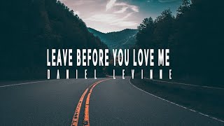 Marshmello x Jonas Brothers  Leave Before You Love Me  Daniel Levinne Cover español [upl. by Hgielah436]