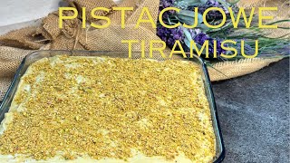 PISTACJOWE TIRAMISU  TIRAMISU INACZEJ [upl. by Boony]