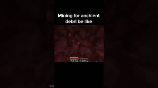 Mining for Netherite be like [upl. by Avah]