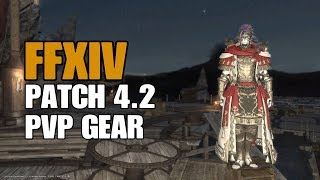 FFXIV Patch 42 New PvP Gear [upl. by Auhel]