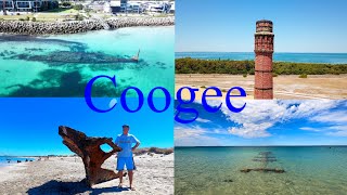 Coogee WA  Shipwrecks Robbs Jetty Power Station and a Chimney [upl. by Corie]