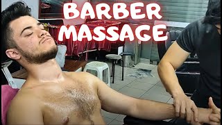 VERY RELAXING ASMR MASTER MASSAGE THERAPY  CHESTLEGBACK MASSAGE [upl. by Arraes442]