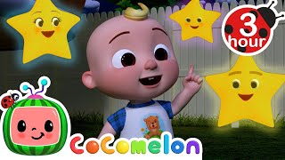 Twinkle Twinkle Little Star Lullaby  Nursery Rhymes amp Kids Songs   3 Hour Loop [upl. by Magnum]