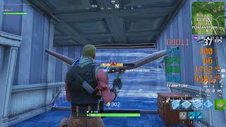 GeForce GT 1030  AMD A67400K  Fortnite Battle Royale FPS Test Medium [upl. by Noicpesnoc391]