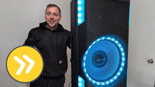 Gemini Sound GSPL5500PK 15quot 2200W Bluetooth PA Speaker  Review [upl. by Kitty]