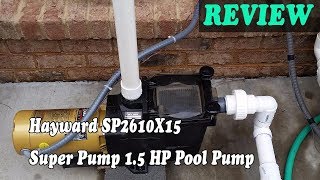 Hayward SP2610X15 Super Pump 15 HP Pool Pump  Review [upl. by Nekial]