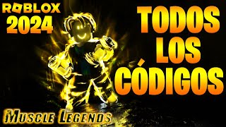 TODOS los CÓDIGOS de 💪MUSCLE LEGENDS💪 activos Y actualizados de 2024  ROBLOX CODES 2024  TilloASR [upl. by Annekam526]