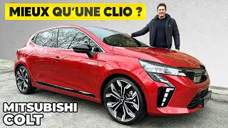 Essai Mitsubishi Colt 2024 – MIEUX qu’une Renault CLIO [upl. by Adlay]