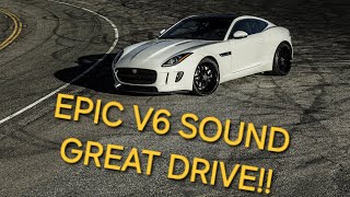 Jaguar FType V6S Drive Great Exhaust [upl. by Jeuz]