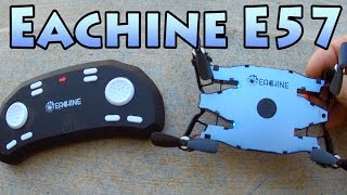 Eachine E57 Folding Drone Review [upl. by Allard]