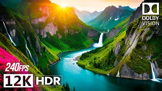 BREATHTAKING LANDSCAPE 12K HDR PLANET EARTH DOLBY VISION™ 240FPS [upl. by Zashin282]