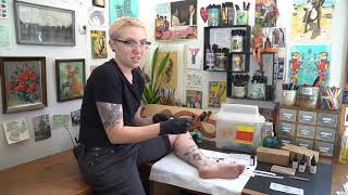 How to Stick and Poke Tattoo [upl. by Samuella]