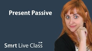 Present Passive  PreIntermediate English with Nicole 17 [upl. by Zilef]