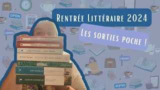 Rentrée littéraire 2024  Les sorties POCHE [upl. by Anaek]