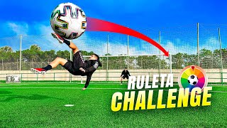 ⚽ RULETA CHALLENGE IMPOSIBLE 😲 ¡Retos de Fútbol [upl. by Dachy]