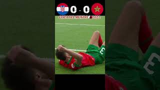 MOROCCO 🇲🇦 VS CROATIA 🇭🇷 fifaworldcupqatar2022 fifaworldcup shorts football shortsfeed viral [upl. by Nael]