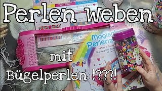 Perlen weben mit Webrahmen von Ravensburger Schmuck und Bügelperlen [upl. by Charleton]