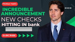 GOOD NEWS FROM SERVICE CANADA TRUDEAU MAKES INCREDIBLE ANNOUNCEMENT BENEFICIARIES CELEBRATE [upl. by Etti]